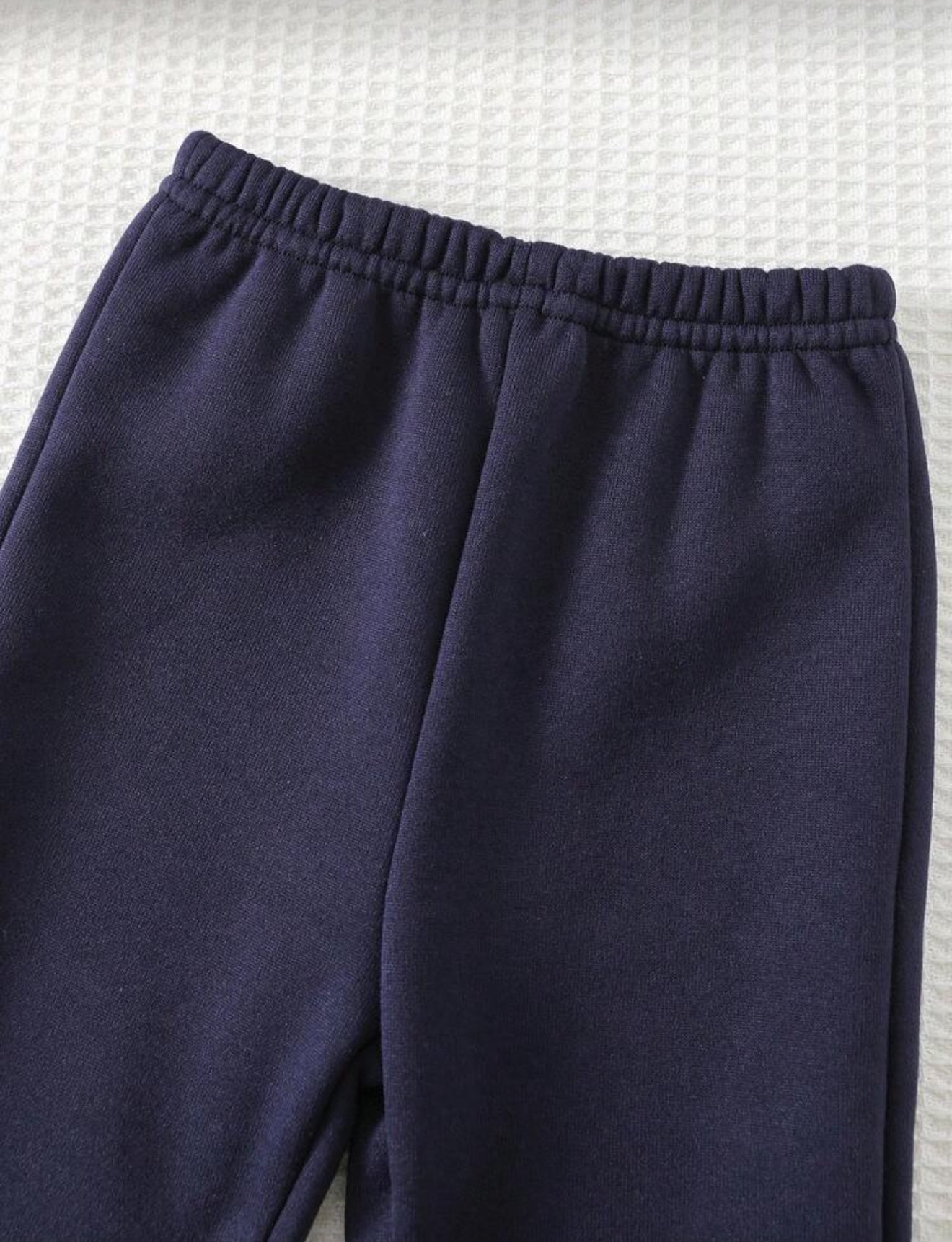 Cozy Pixies 2pcs Baby Boy Letter Print Soft Knit Hoodie Sweatshirt and Pants Set