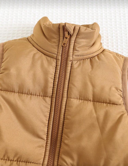 Cozy Pixies Baby Boy Winter Outfit Set Multicolor Tracksuit with Zipper