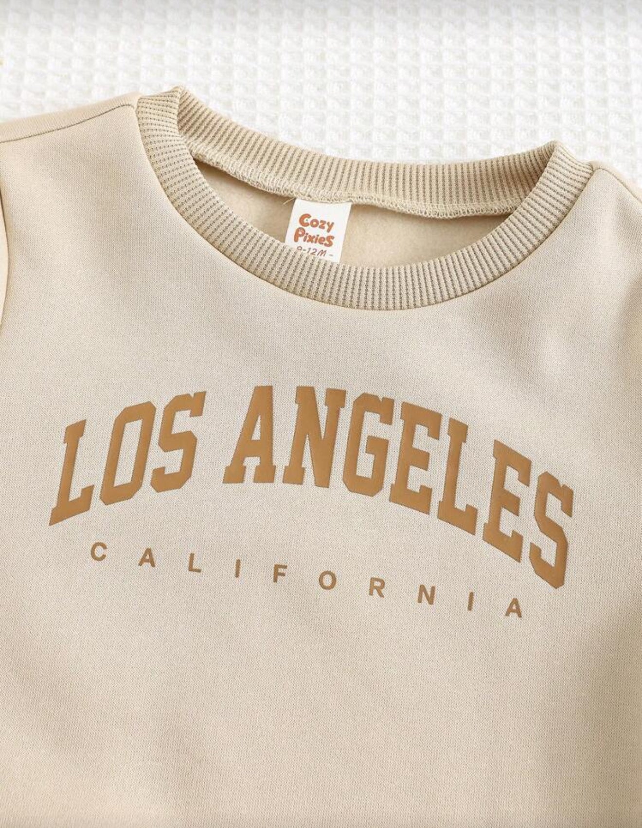 Cozy Pixies Baby Boy Winter Outfit Set Multicolor Tracksuit with Zipper