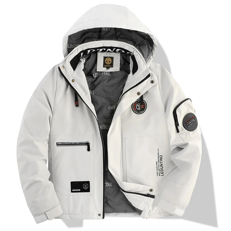 Men’s Hooded Parka Jacket Winter