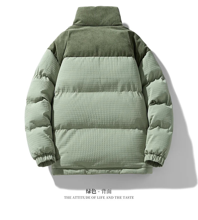 Unisex Korean Trendy Brand Jacket Parkas Winter New Men's Fashion Jacket Fashion Parka Casual Outdoor Youth Streetwear Parkas