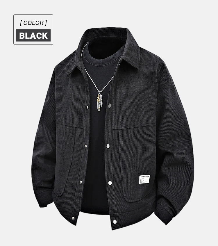 Men’s Retro Casual Work Jacket Winter