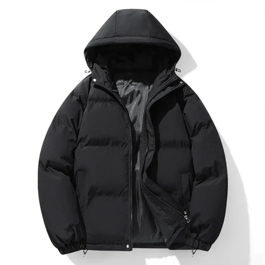 Men’s Hooded Cotton Padded Jacket Winter
