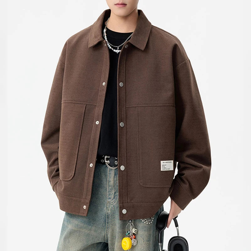 Men’s Retro Casual Work Jacket Winter