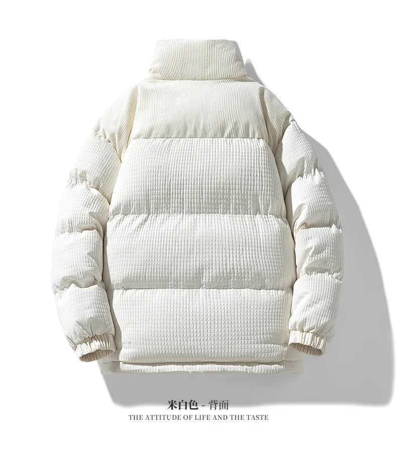 Unisex Korean Trendy Brand Jacket Parkas Winter New Men's Fashion Jacket Fashion Parka Casual Outdoor Youth Streetwear Parkas