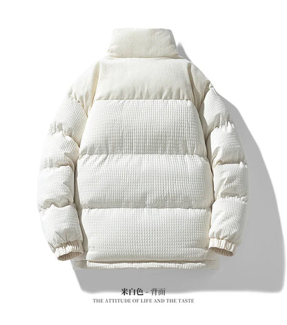 Unisex Korean Trendy Brand Jacket Parkas Winter New Men's Fashion Jacket Fashion Parka Casual Outdoor Youth Streetwear Parkas