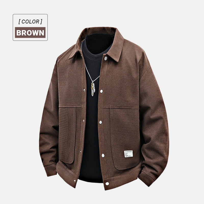 Men’s Retro Casual Work Jacket Winter