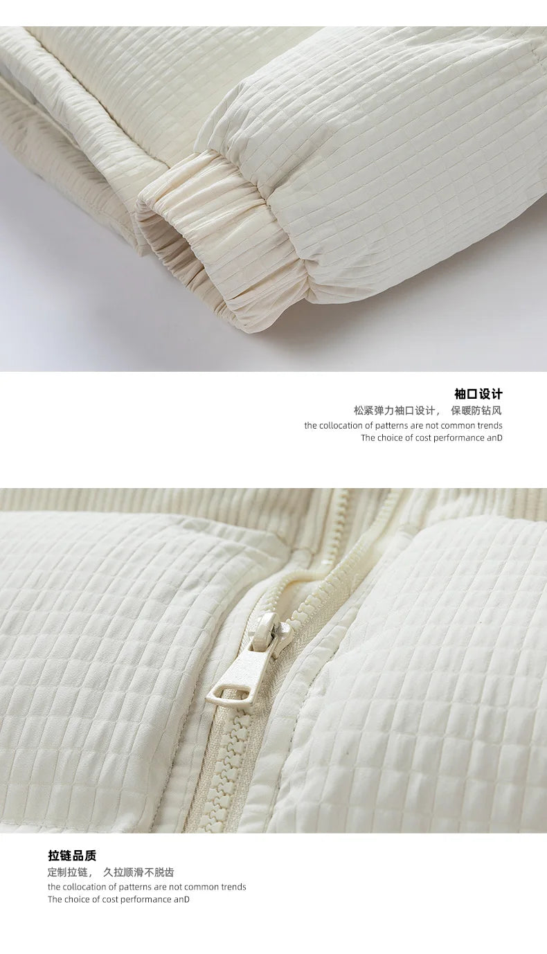 Unisex Korean Trendy Brand Jacket Parkas Winter New Men's Fashion Jacket Fashion Parka Casual Outdoor Youth Streetwear Parkas