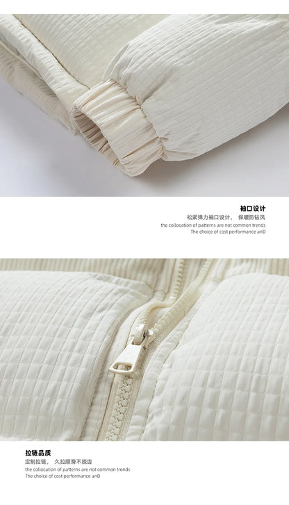 Unisex Korean Trendy Brand Jacket Parkas Winter New Men's Fashion Jacket Fashion Parka Casual Outdoor Youth Streetwear Parkas