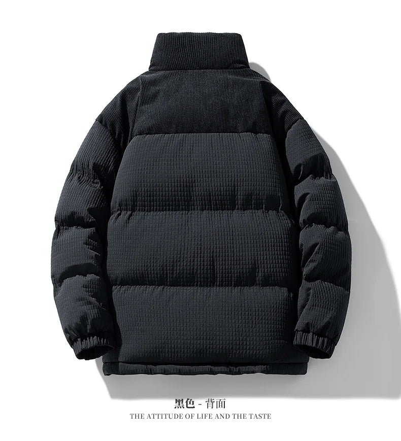 Unisex Korean Trendy Brand Jacket Parkas Winter New Men's Fashion Jacket Fashion Parka Casual Outdoor Youth Streetwear Parkas