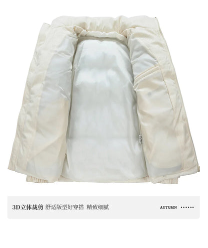 Unisex Korean Trendy Brand Jacket Parkas Winter New Men's Fashion Jacket Fashion Parka Casual Outdoor Youth Streetwear Parkas