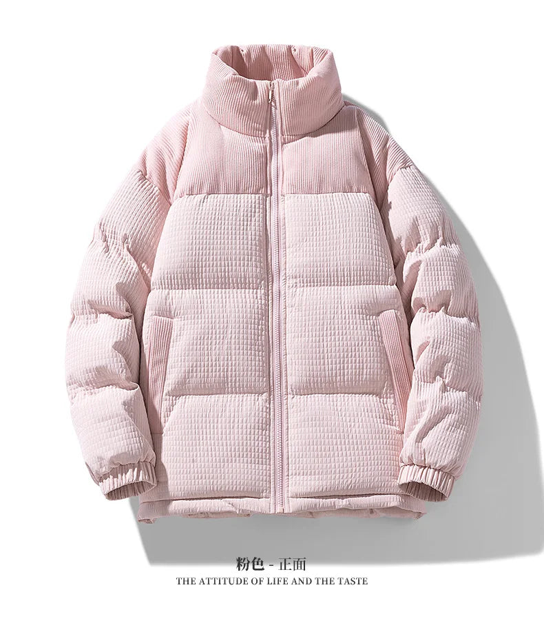 Unisex Korean Trendy Brand Jacket Parkas Winter New Men's Fashion Jacket Fashion Parka Casual Outdoor Youth Streetwear Parkas