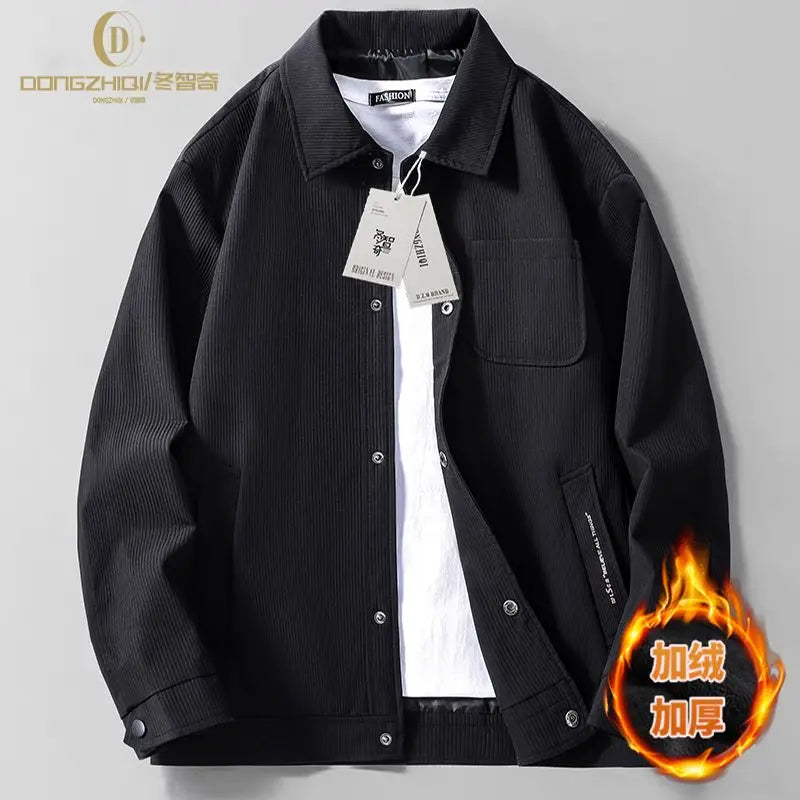 Men’s Striped Casual Work Jacket Autumn/Winter