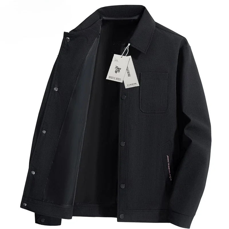 Men’s Striped Casual Work Jacket Autumn/Winter