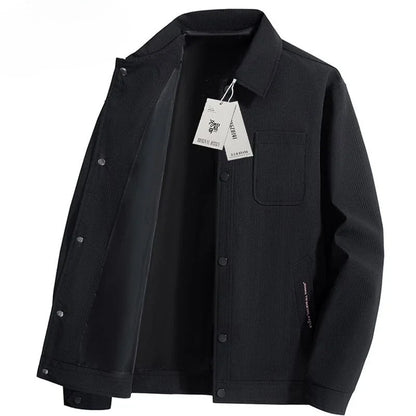 Men’s Striped Casual Work Jacket Autumn/Winter