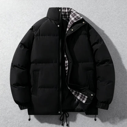 【 M-8XL 】2025 Autumn/Winter New Stand Up Collar Cotton Jacket for Men,Thick,Casual,High Quality,Warm and Comfortable Top for Men