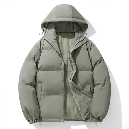 Men’s Hooded Cotton Padded Jacket Winter