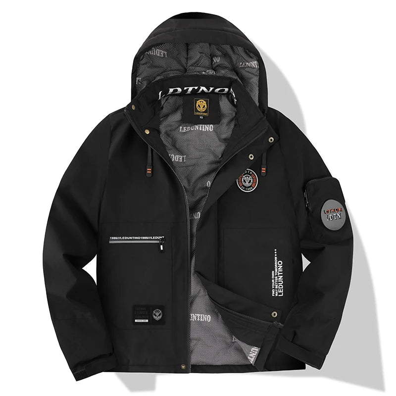 Men’s Hooded Parka Jacket Winter