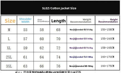 Corduroy Patchwork Cotton Jacket Men's Winter Thickened Bread Coat American Trend Casual Collar Cotton Clothes