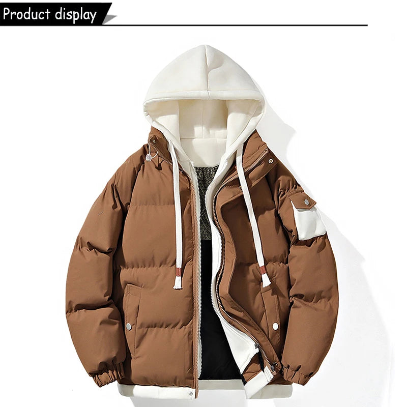 Men’s Outdoor Hooded Parka Winter