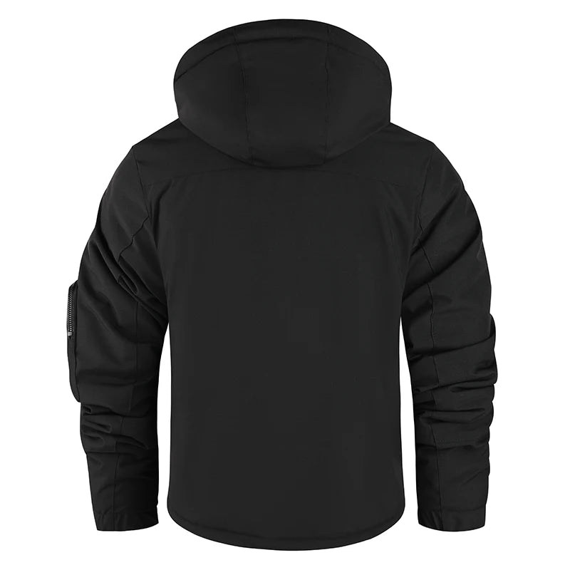 Men’s Hooded Parka Jacket Winter