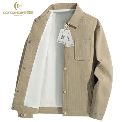 Men’s Striped Casual Work Jacket Autumn/Winter