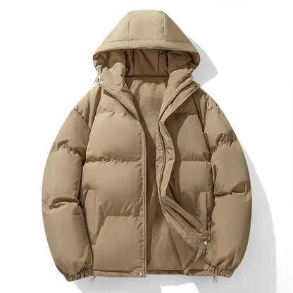 Men’s Hooded Cotton Padded Jacket Winter