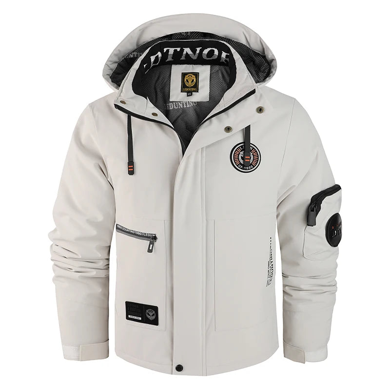 Men’s Hooded Parka Jacket Winter