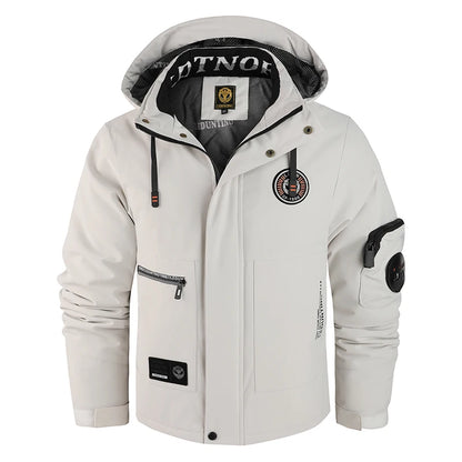 Men’s Hooded Parka Jacket Winter