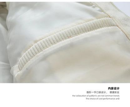 Unisex Korean Trendy Brand Jacket Parkas Winter New Men's Fashion Jacket Fashion Parka Casual Outdoor Youth Streetwear Parkas