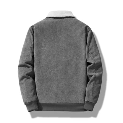 Men’s Corduroy Fleece Lined Jacket Winter