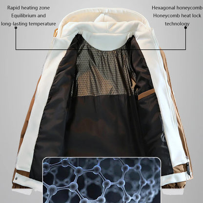 Men’s Outdoor Hooded Parka Winter