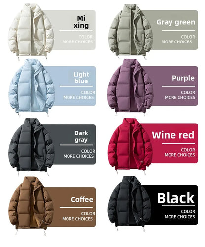 Mountain Climbing Cotton-padded Jacket Couple Jackets Comfortable Fashionable Trendy Men's and Women's Thick Outdoor Bread Coats