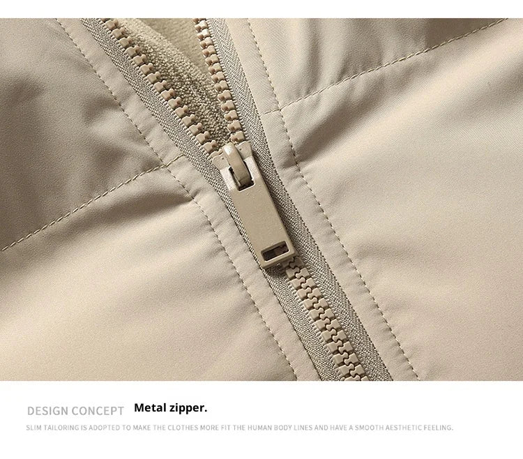 Men's Winter Thickened Warm Cotton Jacket - Casual Youth Fashion Coat