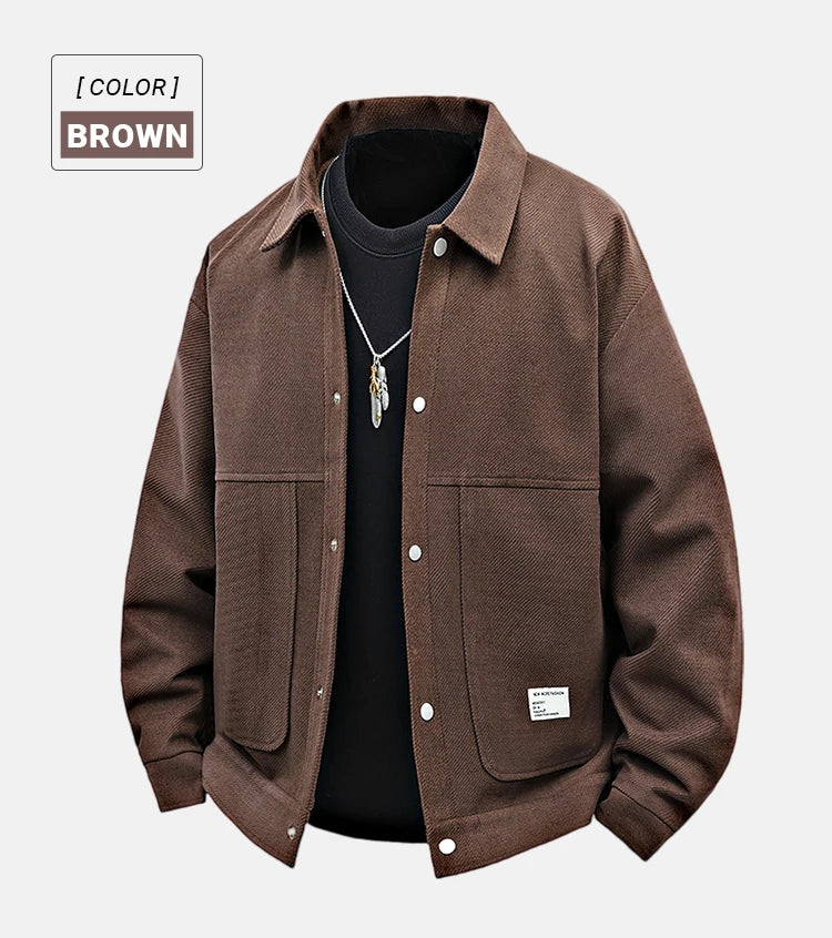 Men’s Retro Casual Work Jacket Winter