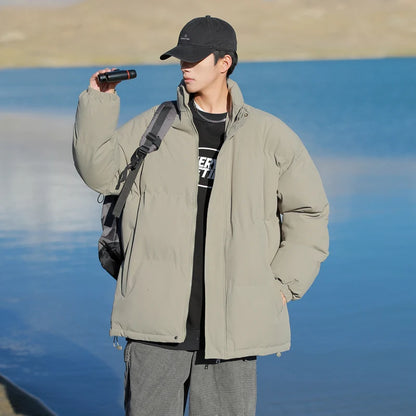 Mountain Climbing Cotton-padded Jacket Couple Jackets Comfortable Fashionable Trendy Men's and Women's Thick Outdoor Bread Coats