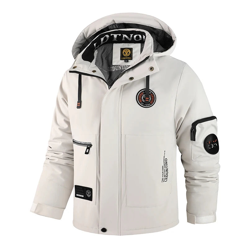 Men’s Hooded Parka Jacket Winter