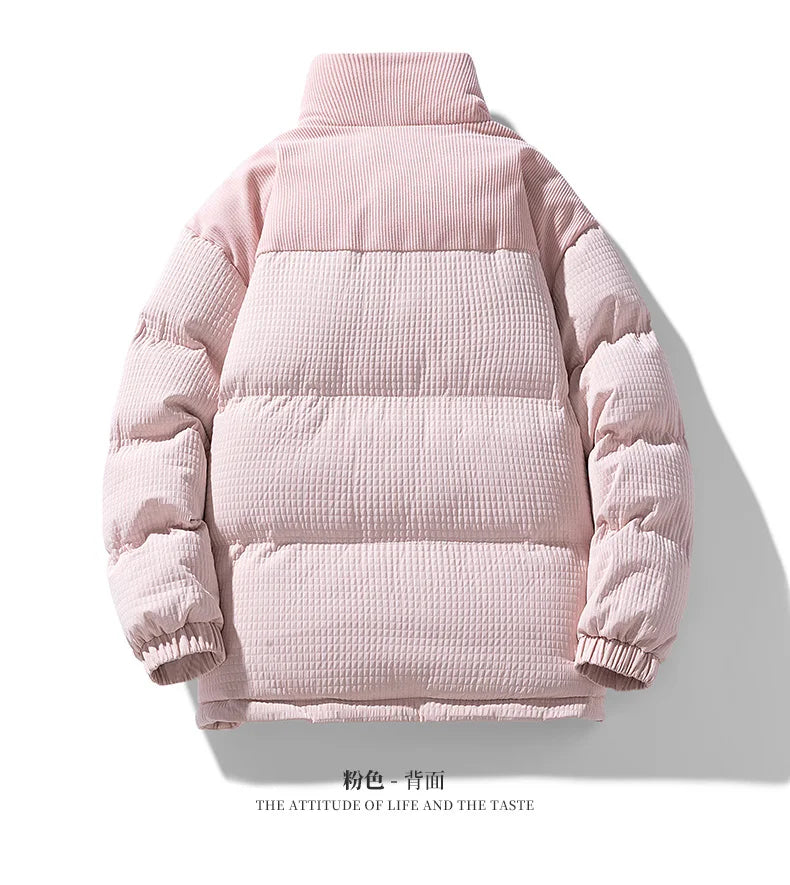 Unisex Korean Trendy Brand Jacket Parkas Winter New Men's Fashion Jacket Fashion Parka Casual Outdoor Youth Streetwear Parkas