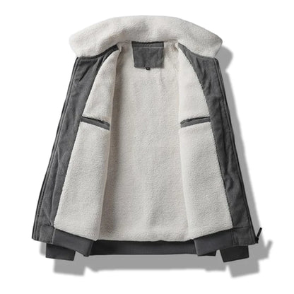 Men’s Corduroy Fleece Lined Jacket Winter