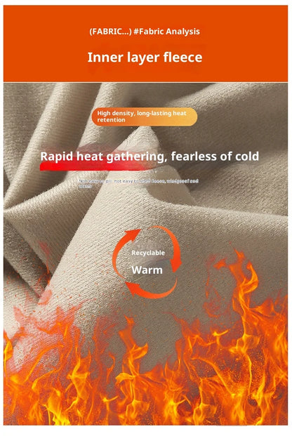 Men's Winter Thickened Warm Cotton Jacket - Casual Youth Fashion Coat