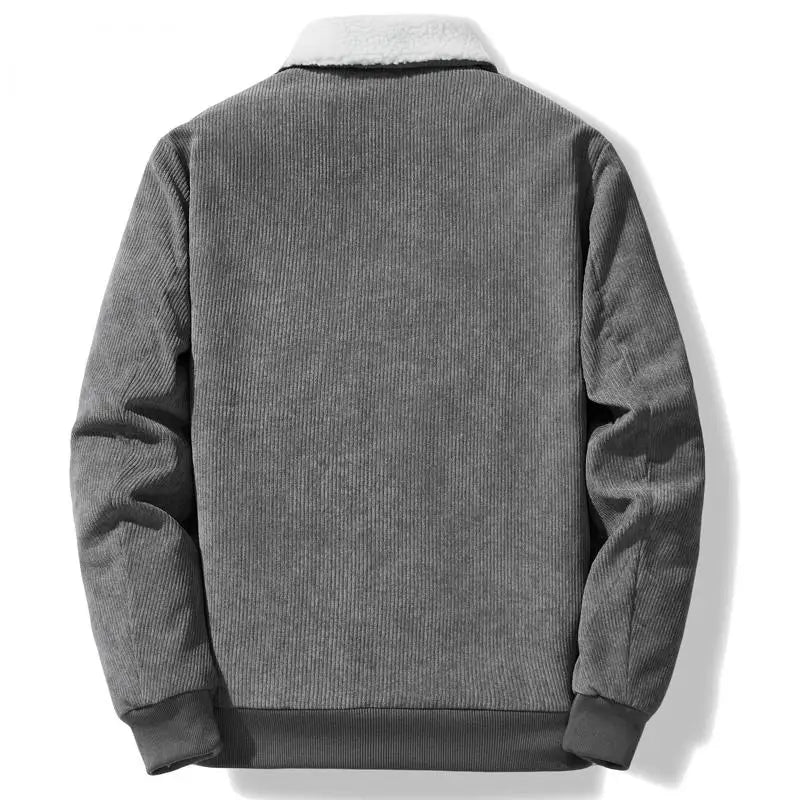 Men’s Corduroy Fleece Lined Jacket Winter
