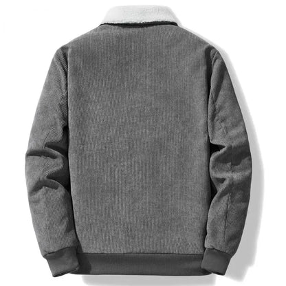 Men’s Corduroy Fleece Lined Jacket Winter