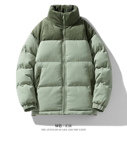 Unisex Korean Trendy Brand Jacket Parkas Winter New Men's Fashion Jacket Fashion Parka Casual Outdoor Youth Streetwear Parkas