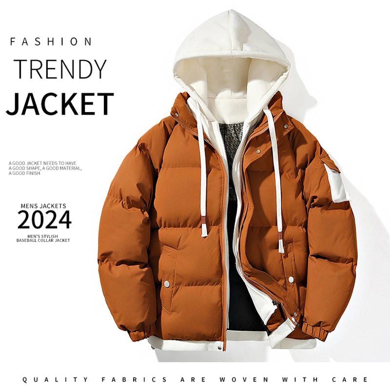 Men’s Outdoor Hooded Parka Winter