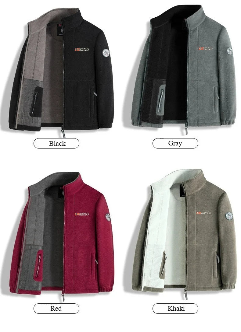 Men’s Outdoor Polar Fleece Jacket Winter