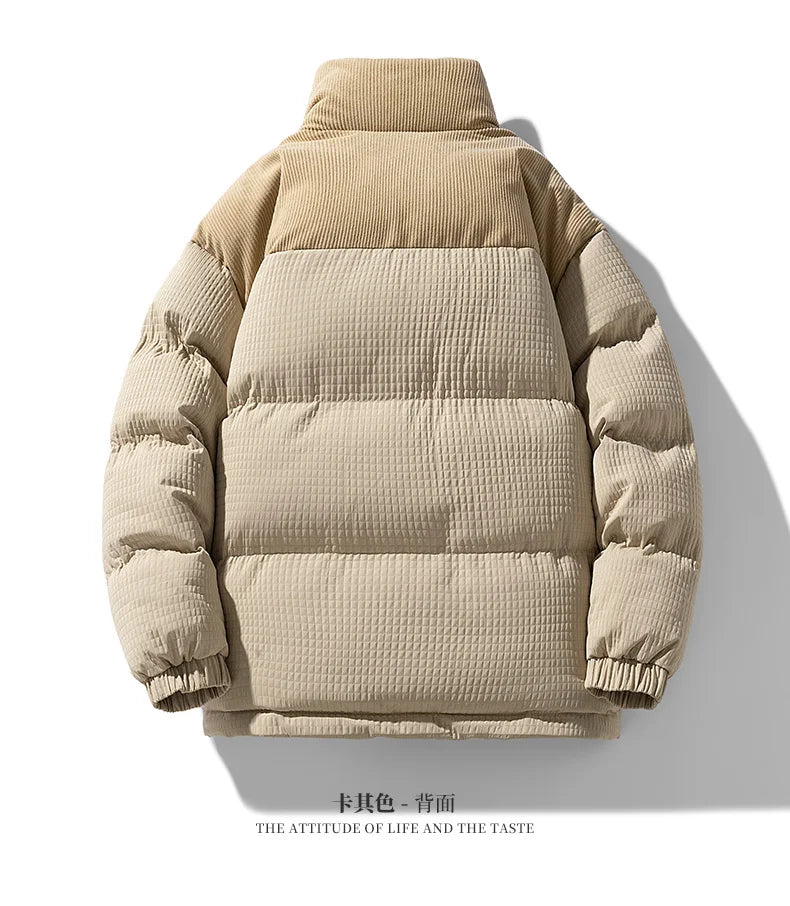 Unisex Korean Trendy Brand Jacket Parkas Winter New Men's Fashion Jacket Fashion Parka Casual Outdoor Youth Streetwear Parkas