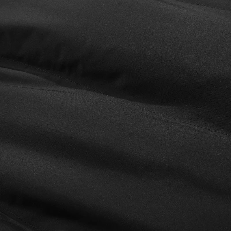 Man 2025 New Fashion Winter Warm Thick Cotton Clothing With Added Velvet Solid Color Casual And Comfortable Coat