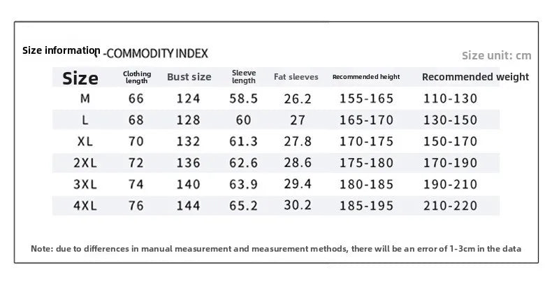 New Style Couple's Autumn-winter Short-sleeved Cotton Coat for Men, Long Collar, Warm Cotton Coat for Men Men's Jacket