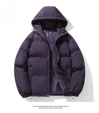 Men’s Hooded Cotton Padded Jacket Winter