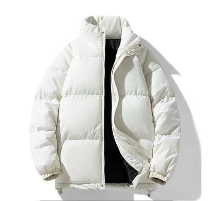 Casual Cotton Parka Jackets Men Winter Warm Fashion Korean Loose Coat Couples Padded Coat Harajuku Windproof Warm Jackets Women